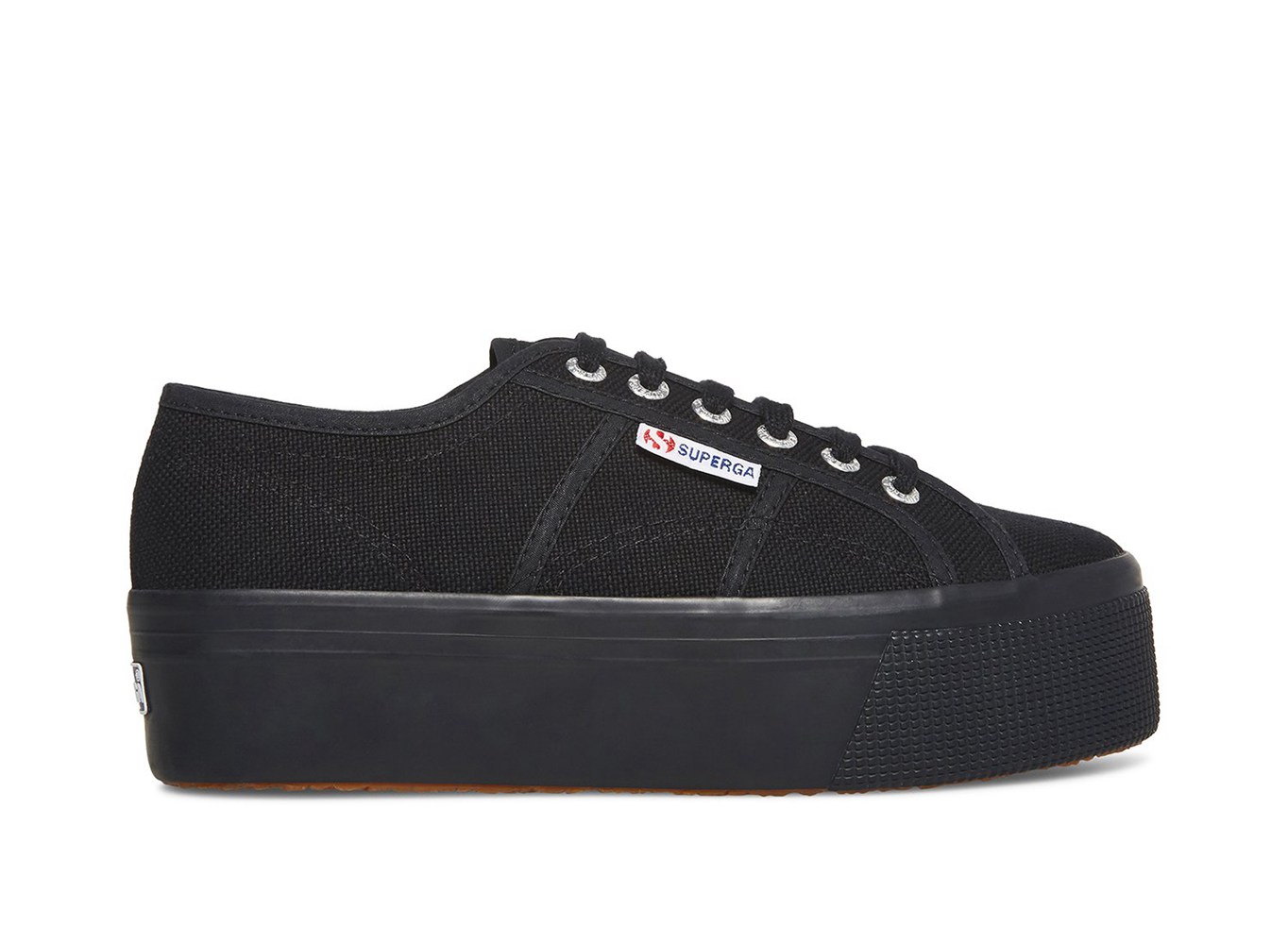 Espadrille Feminino Pretas - Superga 2790 Cotw - GMWHN-0784